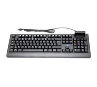 SIMPLETEK - USB keyboard with integrated CNS Smart Card Reader - Italian IT QWERTY layout - for health card