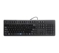 SIMPLETEK - Wired USB Desktop Keyboard KB212-B QWERTY Stickers US English