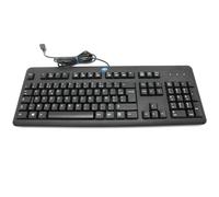 SIMPLETEK - Wired USB Keyboard 104 Keys French AZERTY Layout Compatible KU-1156 (672647-053), Plug & Play