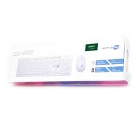 SIMPLETEK - Wireless Mouse & Keyboard Kit 2.4G Arabic Layout | Arabic Keyboard QWERTY with Numeric Keypad and Ergonomic Mouse 3 Keys USB Receiver