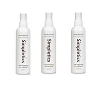 Simpletics Sea Salt Spray, Simpletics Texturizing Vanilla Sea Salt Spray, Sea Salt Spray Hold for Hair, Curl and Beach Waves Spray for Hair, Hydration and Hair Shine Spray (3PCS)
