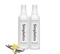 Simpletics Sea Salt Spray, Volumizing Simpletics Vanilla Sea Salt Spray, Texturizing Sprays for Men - Create Curly and Beach Wave Hairstyles, Adds Texture, Hydration & Shine with A Light (2pcs)