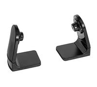simpletome ONE HAND TEAR Paper Towel Holder Magnetic for Refrigerator Kitchen Work Benches Storage Closets Grill Garage Metal Base +ABS (Black)