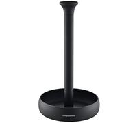 simpletome Paper Towel Holder Countertop ONE HAND Tear Keep It Rolled Up Weighted Base (Matt Black)