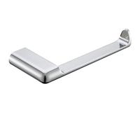 simpletome Toilet Paper Holder Wall Mount Never Rust Zinc Alloy Drilling Installation Modern Minimalist Design (Chrome)