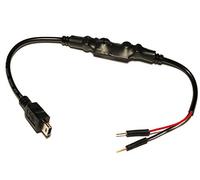 SimpleUSBCable 12V to MiniUSB Two-Prong Universal Dashcam Adapter