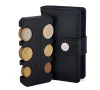 SimpleVibesXinPuwei Multifunctional Coin Box, Coin Wallet, Credit Card Case, Portable Coin Box and Card Holder Wallet, black, 150 mm, Fashion