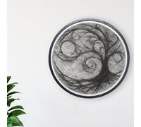 SimpleVibesXinPuwei String Art Tool Set and Material (InstructionsNumberedCirclesScrews)