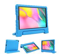 SIMPLEWAY Kids Case for Samsung Galaxy Tab A 10.1 Inch 2019 Release (SM-T510/T515), Shockproof Lightweight Soft EVA Handle Stand Holder Tablet Case, Blue