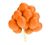 SimpleWild Premium 12-Inch Orange Balloons - Large & Durable, Helium-Quality Latex for Birthday Decoration, Balloon Arch Kit, Baby Showers, Weddings, and Celebrations - Pack of 30
