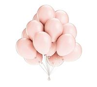 SimpleWild Premium 12-Inch Pastel Apricot Balloons - Large & Durable, Helium-Quality Latex for Birthday Decoration, Balloon Arch Kit, Baby Showers, Weddings, and Celebrations - Pack of 30