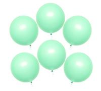 SimpleWild Premium 18-Inch Pastel Green Balloons - Large & Durable, Helium-Quality Latex for Birthday Decoration, Balloon Arch Kit, Baby Showers, Weddings, and Celebrations - Pack of 8