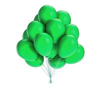 SimpleWild Premium 5-Inch Green Balloons - Small, Strong & Durable, Quality Latex for Birthday Decoration, Balloon Arch Kit, Baby Showers, Weddings, Gender Reveal - Pack of 50