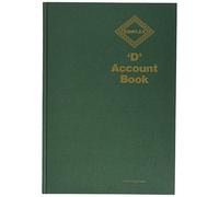 Simplex Account Book A4 56 Pages 28 Sheets - Color: Green