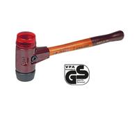 Halder 3026030 30 mm 3026 Rubber/Plastic "Simlpex" EH Soft-Face Mallet - Multi-Colour
