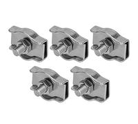 Simplex Wire Rope Clips Stainless Steel Cable Clamps Single Locking Device for Ship Building Hardware (5pcs M10)