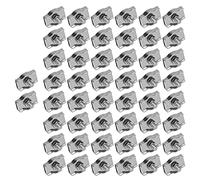 Simplex Wire Rope Clips Stainless Steel Cable Clamps Single Locking Device for Ship Building Hardware (50pcs M2)