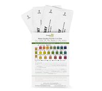 SimplexHealth Home Water Test Kit 3-in-One (5 Strips) - Drinking Water, ponds, aquariums for Total Hardness, Total Alkalinity and pH