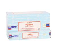 Simplhome 12 Packs of Purify Incense Sticks by Satya Simplhome Multicolor