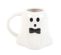 Simplhome Mr Boo Ghost Shaped Mug with Bow Tie Simplhome Multicolor