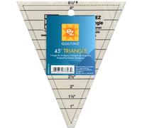 Simpli-EZ 8829421 45-Degree Triangle Quilting Tool, White