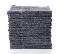 Simpli-Magic Cotton Hand Towels, Gray, 12 Pack
