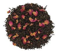 Simpli-Special English Rose Black Loose Leaf Tea | Black China Tea with Bright Rose Petals | Rich Rose Character | Delicate and Highly Aromatic | 200g in Resealable Pouch