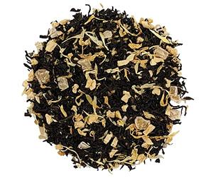 Simpli-Special Summer Peach Black Loose Leaf Tea | Real Mango and Peach Fruit Pieces | Sri Lankan Black OP Tea from Nuwara Eliya | High in Antioxidants | Hot or Iced | 100g in Resealable Pouch