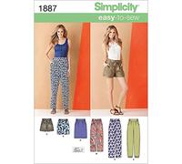 Simplicity 1887Women's Trousers & Skirts, Paper, White, K5 (8-10-12-14-16)