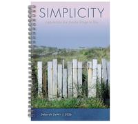 Simplicity 2026 Weekly & Monthly Planner - Inspirations for a Simpler Life by Deborah Dewit, 16-Month Engagement Calendar: September 2025 - December 2026