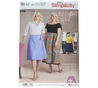Simplicity 8612Pattern 8612 Women's Easy Wrap Skirts by Ashley Nell Tiption