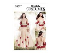 Simplicity SS9577R5 Misses' Fantasy Costume R5 14-16-18-20-22