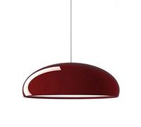 Simplicity Aluminum Ceiling Chandelier Light Fixture, Base E26 Acrylic Hanging Lighting Macaron Pendant Light Fixture,Dome Restaurant Light Fixture Yearn for (D)