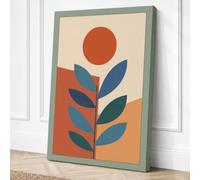 Simplicity Botanical Canvas Wall Art Print 24x16 Inch (61 x 41 cm)