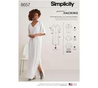 Simplicity Pattern SS8657A Women’s Caftan with Options for Design Hacking