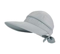Simplicity Hats for Women UPF 50+ UV Sun Protective Convertible Beach Visor Hat, Grey, One Size