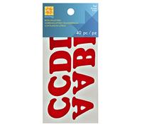 Simplicity Iron-On Letter Pack-Red, 3cm x 3.5cm 8811908NP