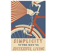 Simplicity Is The Key To Successful Living Poster/Print/Picture Satin Photo Paper - A3-297mm x 420mm