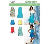 Simplicity Ladies Easy Sewing Pattern 1616 Summer Skirts