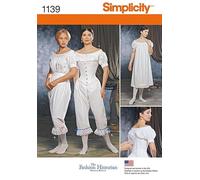 Simplicity Ladies Sewing Pattern 1139 Historical Costume Undergarments