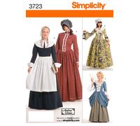 Simplicity Ladies Sewing Pattern 3723 Historical Fancy Dress Costumes (Simpli...