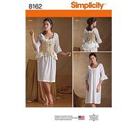 Simplicity Ladies Sewing Pattern 8162 18th Century Undergarments