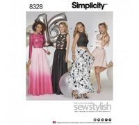 Simplicity Ladies Sewing Pattern 8328 Special Occasions Tops & Skirts