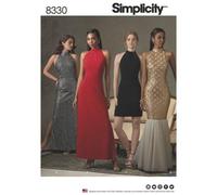 Simplicity Ladies Sewing Pattern 8330 Special Occasion Dresses