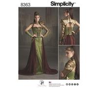 Simplicity Ladies Sewing Pattern 8363 Fantasy Ranger Costume