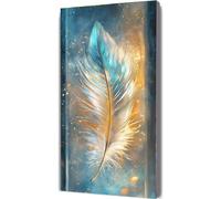 Simplicity Paint by Numbers for Adults 50x150cm,Feather Painting by Numbers Kits Children Beginner,DIY Canvas Adult Crafts Oil Painting with Paint Brushes Acrylic Drawing Paintwork Framed LE-200