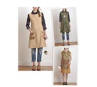 Simplicity Pattern 8230 Misses' Dottie Angel Reversible Apron Dress and Tabard, Paper, White, 22 x 15 x 1 cm