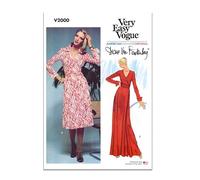 Vogue V2000U5 Misses' DVF Wrap Dress by Diane von Furstenberg U5 (16-18-20-22-24) Single Multicoloured