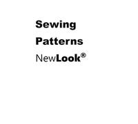 Simplicity Patterns Paper Sewing Pattern 6753 6-8-10-12-14-16