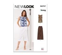 Simplicity Patterns Paper Sewing Pattern 6757 10-12-14-16-18-20-22